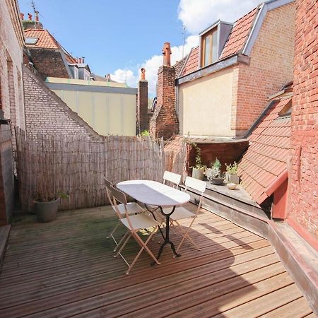 Old Lille - Superb Loft-Type Terrace! ليل المظهر الخارجي الصورة
