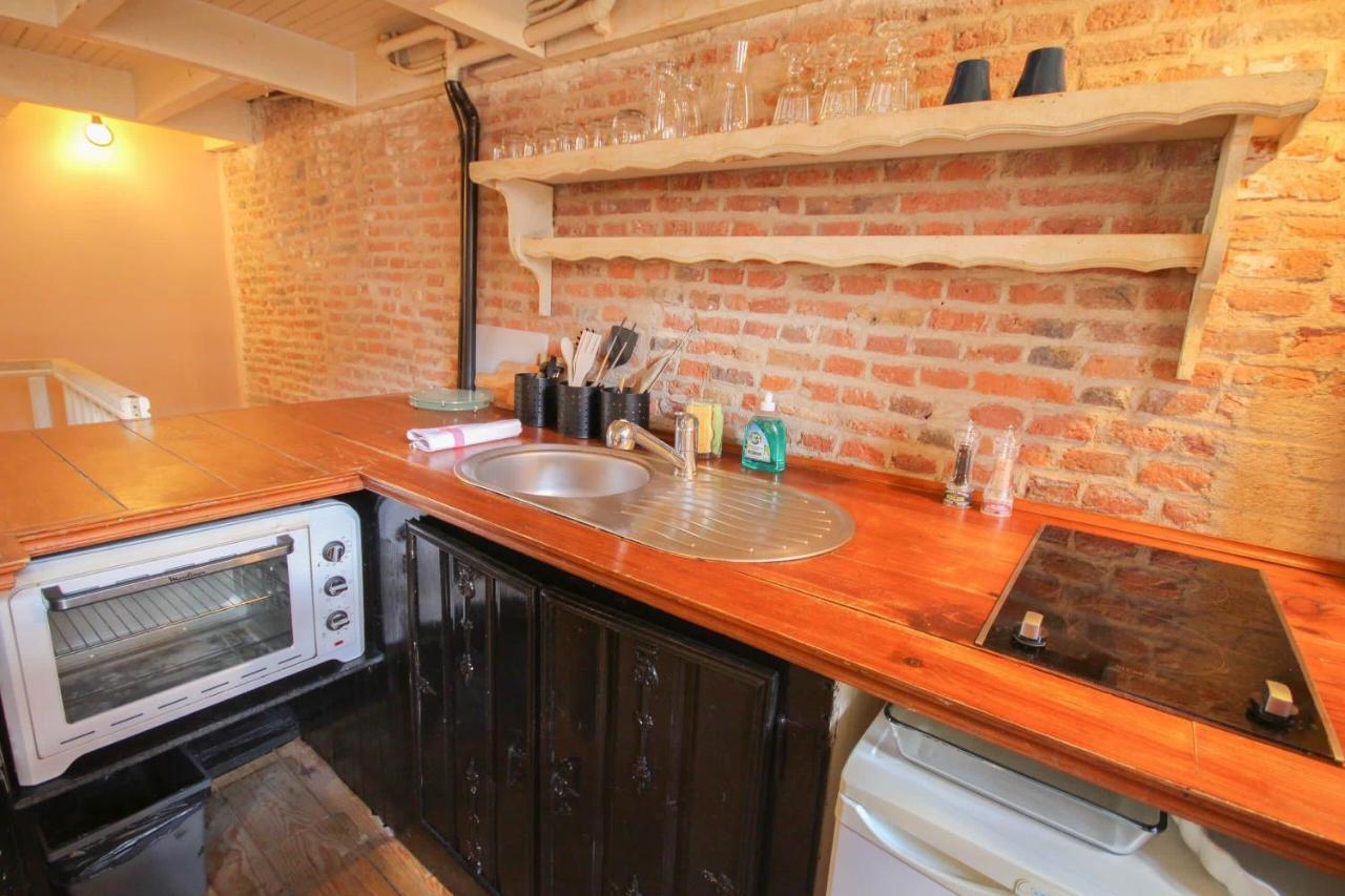 Old Lille - Superb Loft-Type Terrace! ليل المظهر الخارجي الصورة