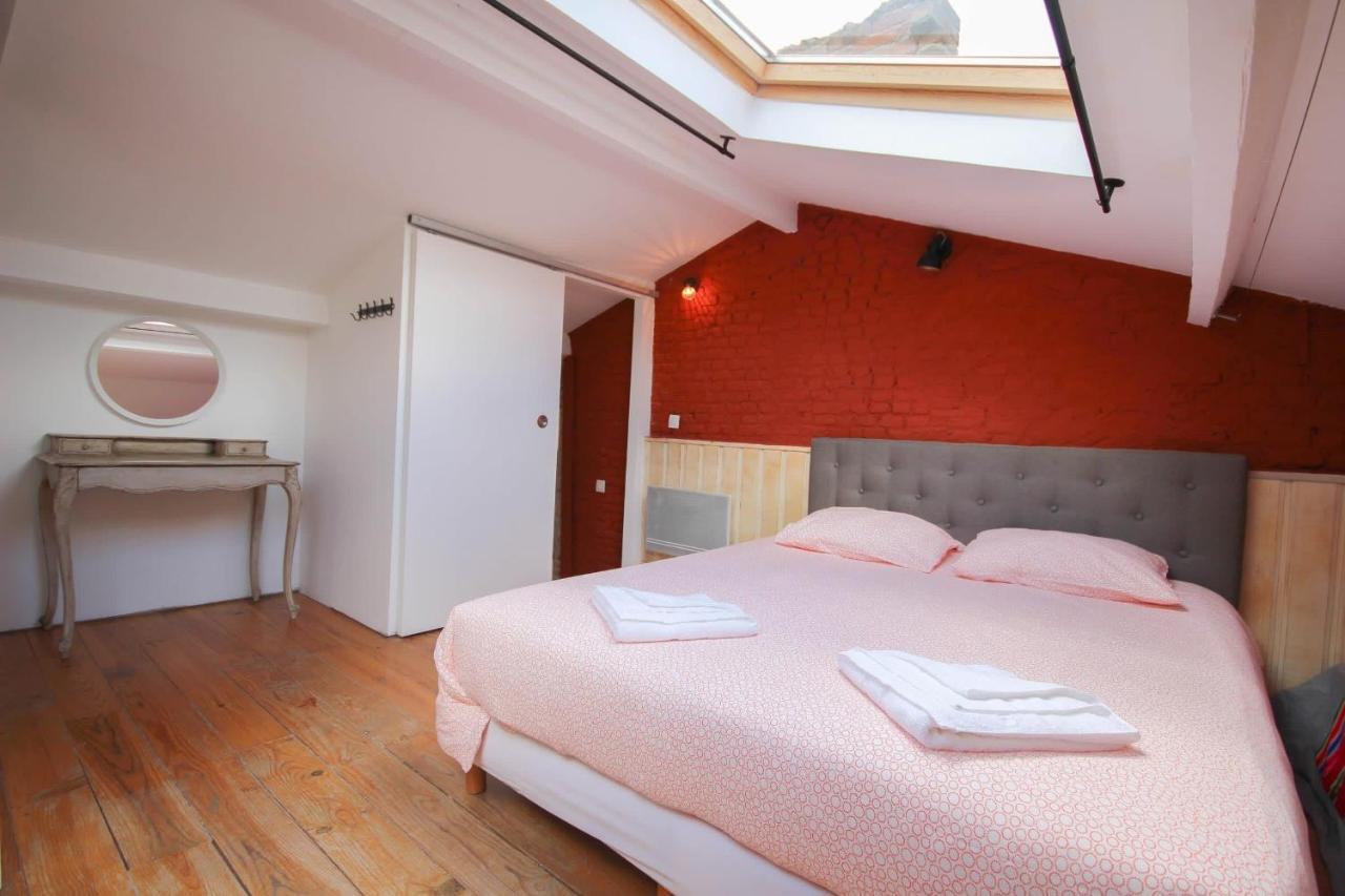 Old Lille - Superb Loft-Type Terrace! ليل المظهر الخارجي الصورة