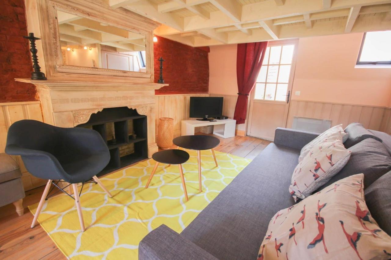 Old Lille - Superb Loft-Type Terrace! ليل المظهر الخارجي الصورة
